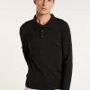 Montagut Pulls-Pull col polo en laine mérinos - Eni 10-Gris foncé
