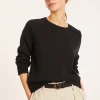 Montagut Pulls-Pull col rond coton et lin - Mick 05-Bleu marine
