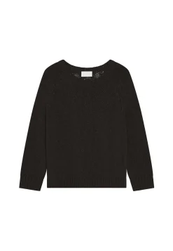 Montagut Pulls-Pull col rond coton et lin - Mick 05-Bleu marine