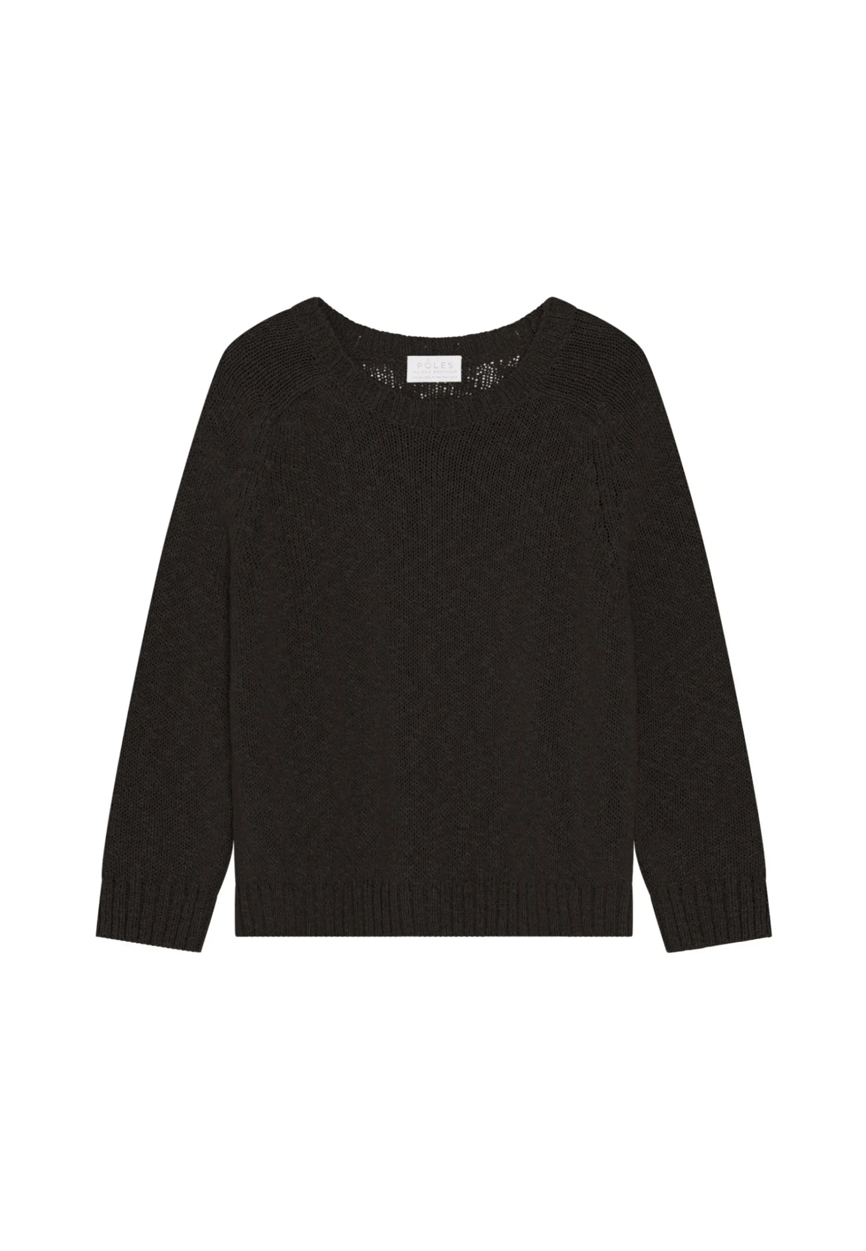 Montagut Pulls-Pull col rond coton et lin - Mick 05-Bleu marine