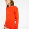 Montagut Les Incontournables-Pull col rond en cachemire - Abeline 52-Rouge