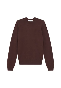 Montagut Pulls | Pulls-Pull col rond en cachemire - Evain 47Marron foncé