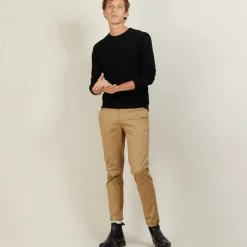 Montagut Pulls-Pull col rond en cachemire - Evain 01-Noir