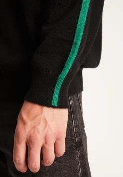Montagut Pulls-Pull col rond en cachemire - Tauled 01-Noir