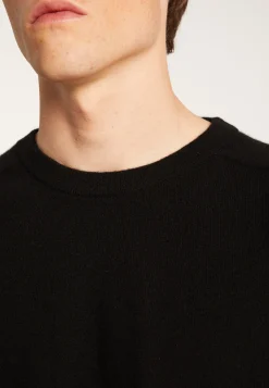 Montagut Pulls-Pull col rond en cachemire - Tauled 01-Noir