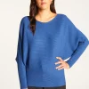 Montagut Pulls-Pull col rond en laine mélangée - Ruby 48-Bleu roi