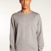 Montagut Pulls-Pull col rond en laine mérinos - Erin 09-Gris moyen