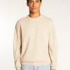 Montagut Pulls-Pull col rond en laine mérinos - Thomas 13-Beige moyen