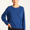Montagut Pulls-Pull col rond laine mérinos - Rosalie 48-Bleu roi