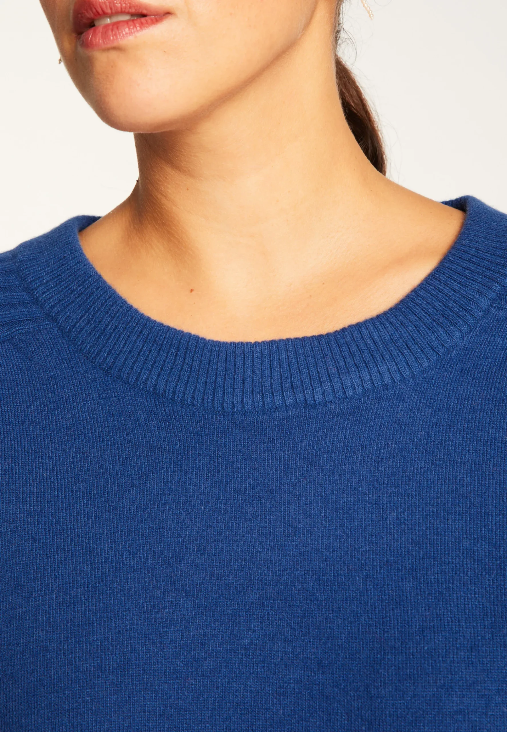 Montagut Pulls-Pull col rond laine mérinos - Rosalie 48-Bleu roi