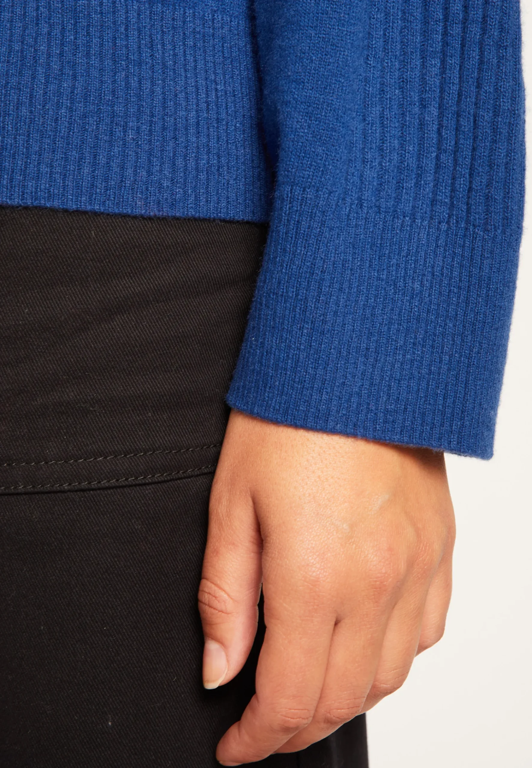 Montagut Pulls-Pull col rond laine mérinos - Rosalie 48-Bleu roi