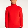 Montagut Pulls-Pull col roulé en cachemire - Eduardo 52-Rouge