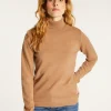 Montagut Les Incontournables-Pull col roulé en cachemire - Bauhaus 46-Marron clair