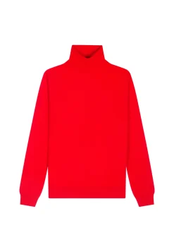 Montagut Pulls-Pull col roulé en cachemire - Eduardo 52-Rouge