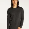 Montagut Pulls-Pull col roulotté laine mérinos - Rythme 78-Gris anthracite