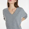 Montagut Les Incontournables-Pull court en cachemire - Alex 09-Gris moyen