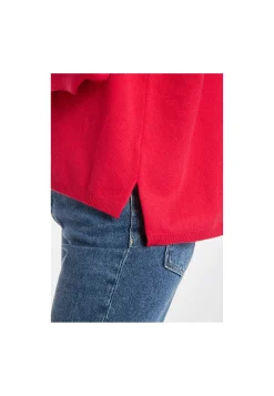 Montagut Les Incontournables-Pull court en cachemire - Alex 52-Rouge
