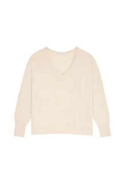 Montagut Les Incontournables-Pull court en cachemire - Alex 13-Beige moyen