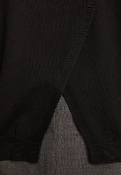 Montagut Pulls-Pull croisé en laine - Fredi 01-Noir