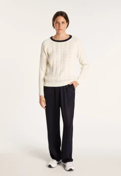 Montagut Pulls-Pull en coton - Alice 02-Blanc