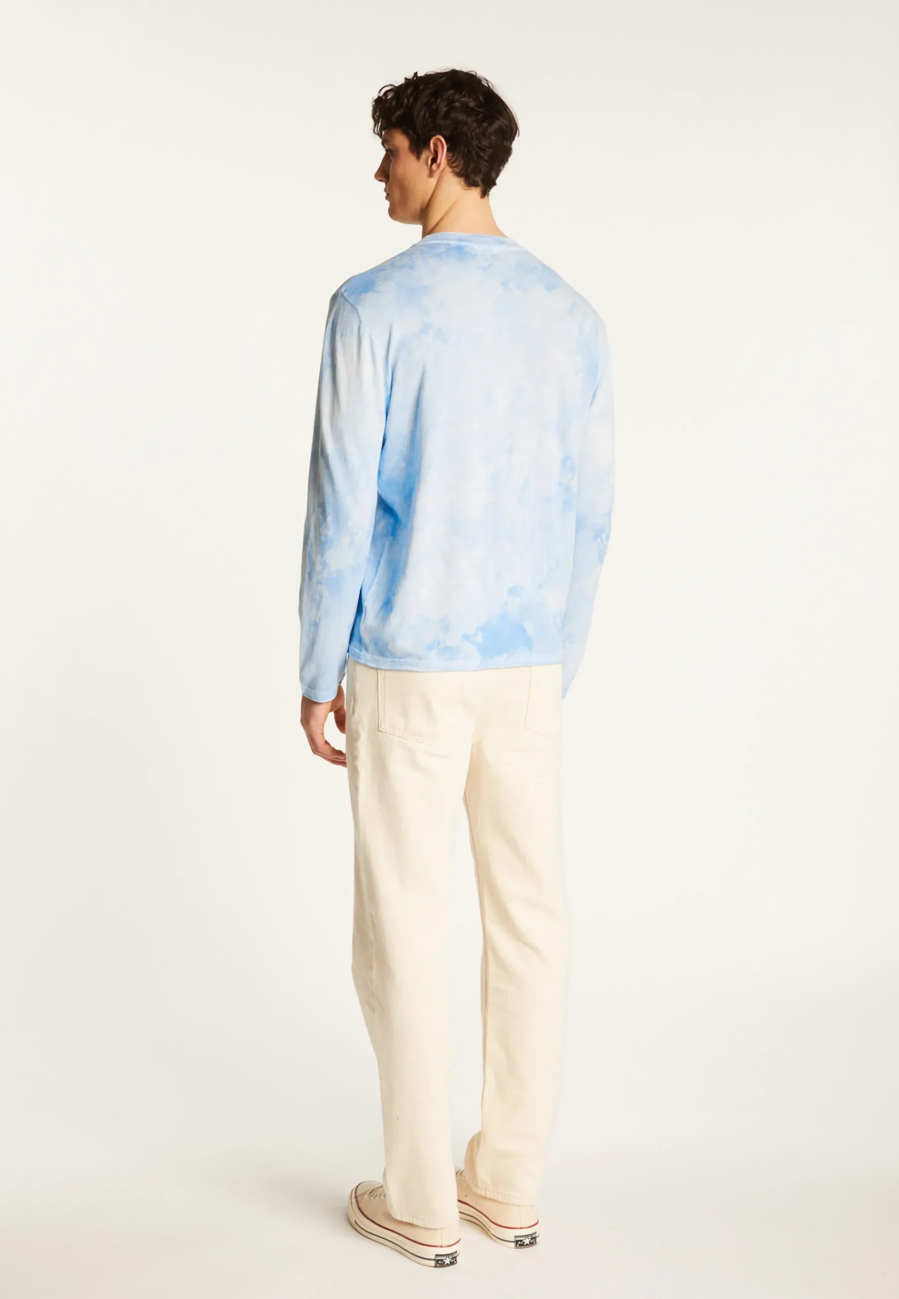 Montagut Pulls-Pull en coton - Mathias 62-Batik ciel