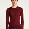 Montagut Pulls-Pull en fibre de bambou cachemire - Taffy 51-Bordeaux