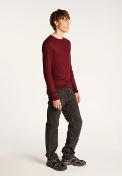 Montagut Pulls-Pull en fibre de bambou cachemire - Taffy 51-Bordeaux