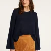 Montagut Pulls-Pull en laine - Fabiola 05-Bleu marine