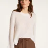 Montagut Pulls-Pull en laine - Fabiola 82-Ecru