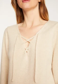 Montagut Pulls-Pull en laine et cachemire - Ramy 82-Ecru