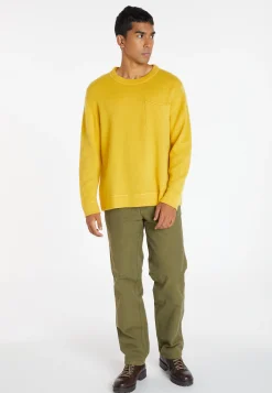Montagut Pulls-Pull en laine et cachemire - Tylan 89-Moutarde