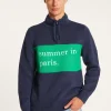 Montagut Pulls-Pull homme Maison x Cuisse de Grenouille - Losta 05-Bleu marine