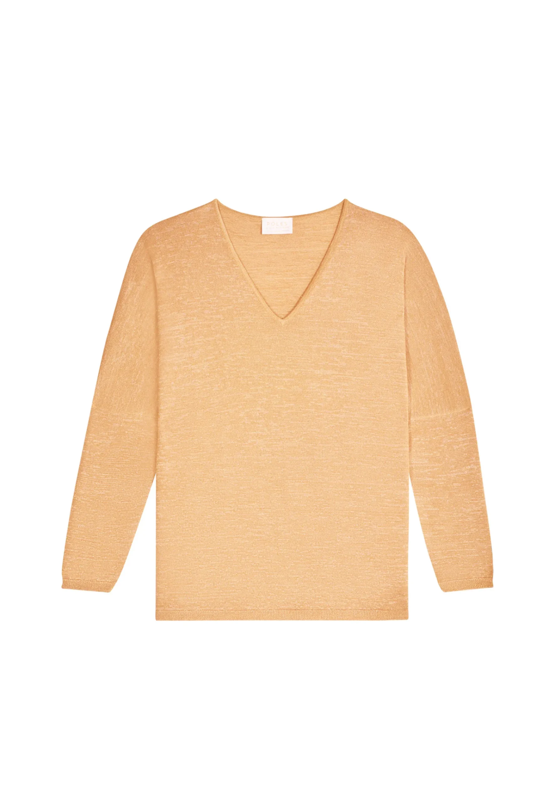 Montagut Pulls-Pull manches chauve-souris en laine et lurex - Boxe Lux 88-Camel