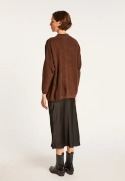 Montagut Pulls-Pull oversize - Gillie 20-Rouge foncé