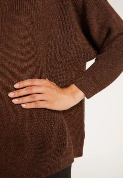 Montagut Pulls-Pull oversize - Gillie 20-Rouge foncé