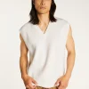 Montagut Pulls-Pull sans manches - Felipe 82-Ecru