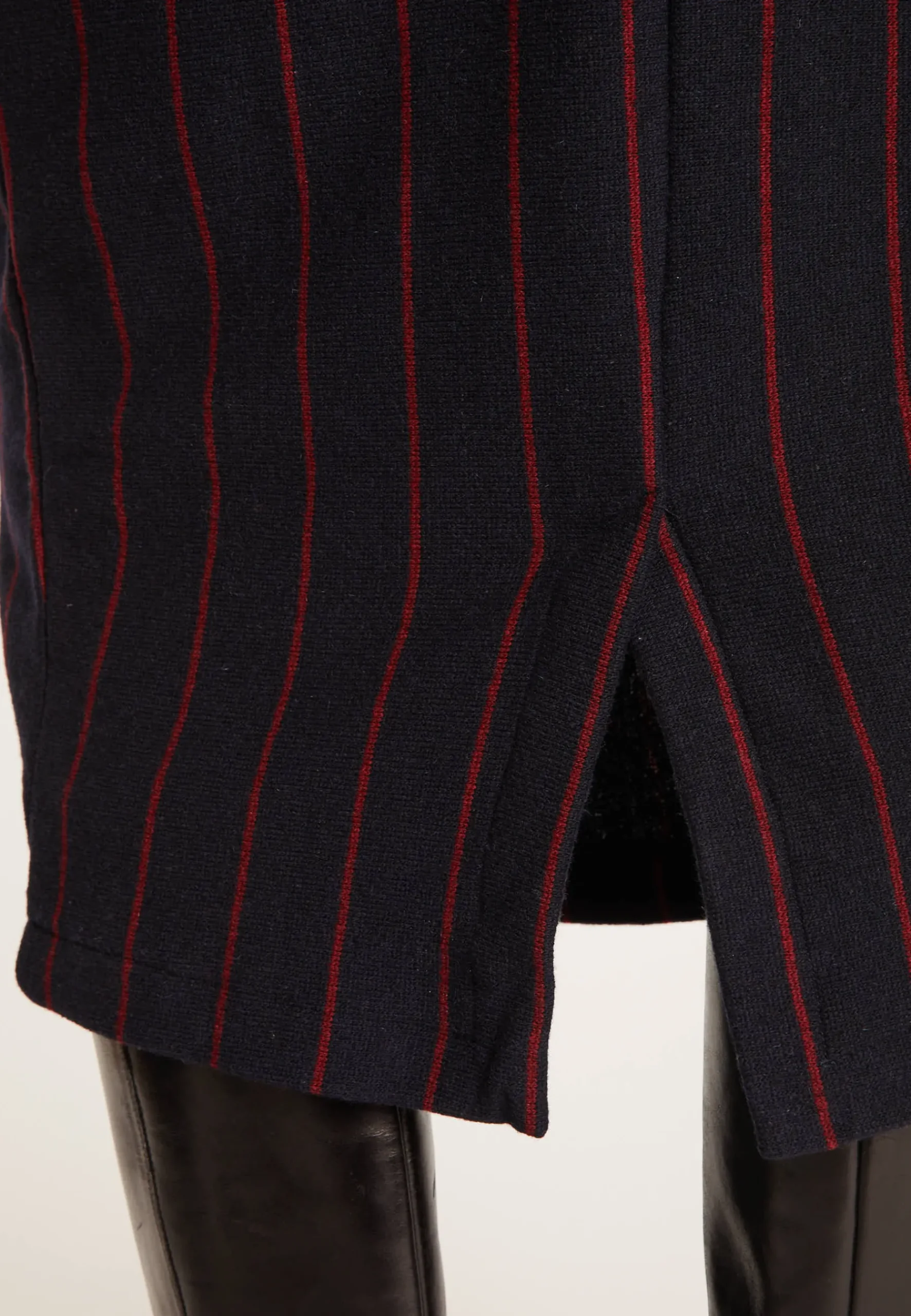 Montagut Jupes Et Robes-Robe à rayures tennis en maille - Edelweiss 05-Bleu marine
