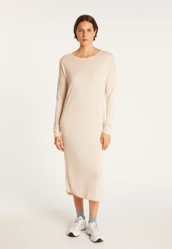 Montagut Jupes Et Robes-Robe d'intérieur en fibre de bambou cachemire - Hina 82-Ecru