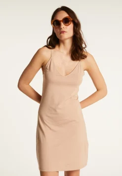 Montagut Jupes Et Robes-Robe en jersey - Eva 24-Rose clair