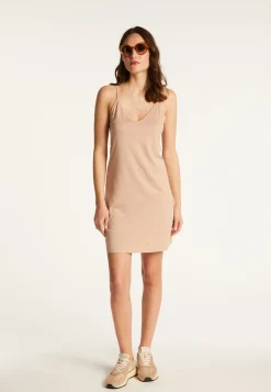 Montagut Jupes Et Robes-Robe en jersey - Eva 24-Rose clair
