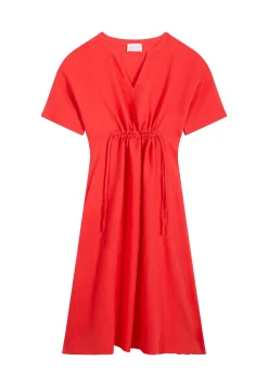 Montagut Jupes Et Robes-Robe en Lin - Danae 52-Rouge