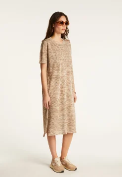 Montagut Jupes Et Robes-Robe longue irisée - Dabia 13-Beige moyen