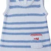 Montagut Cadeaux De Naissance-Robe pour bébé en coton - Klaxon 02-Blanc