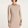 Montagut Jupes Et Robes-Robe pull laine et alpaga - Gracie 13-Beige moyen