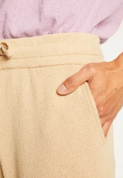 Montagut Pantalons Et Shorts-Short en coton brossé - Drey 12-Beige clair