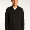 Montagut Vestes Et Cardigans-Surchemise en cachemire - Tahim 01-Noir