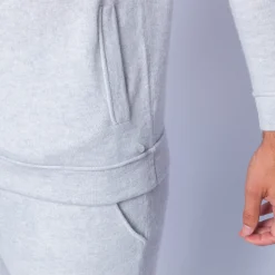 Montagut Pulls-Sweat à capuche en cachemire - Octave 81-Gris pale