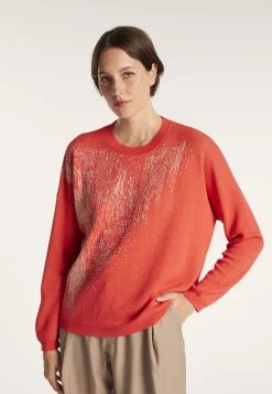 Montagut Pulls-Sweat à paillettes - Mina 15-Orange