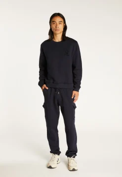 Montagut Pulls-Sweat en coton - Diego 05-Bleu marine