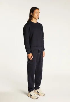 Montagut Pulls-Sweat en coton - Diego 05-Bleu marine